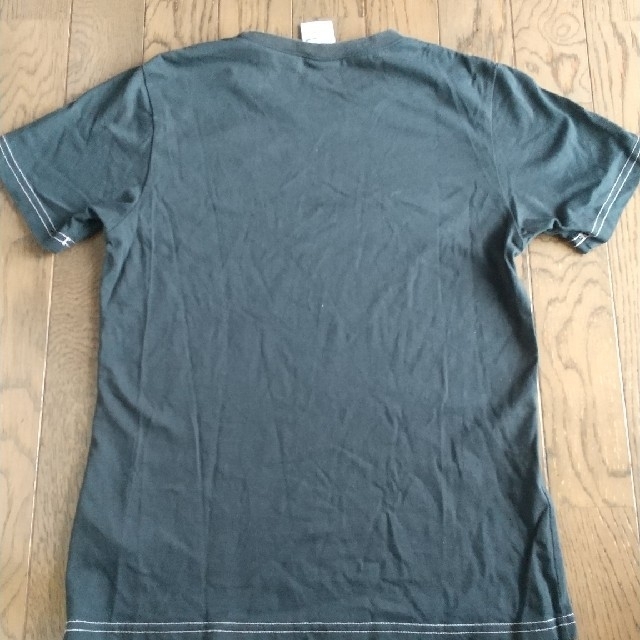 adidas(アディダス)の値下げ中！adidas　Tシャツ　Mサイズ　黒Tシャツ　ブラック　スポーツウエア レディースのトップス(Tシャツ(半袖/袖なし))の商品写真