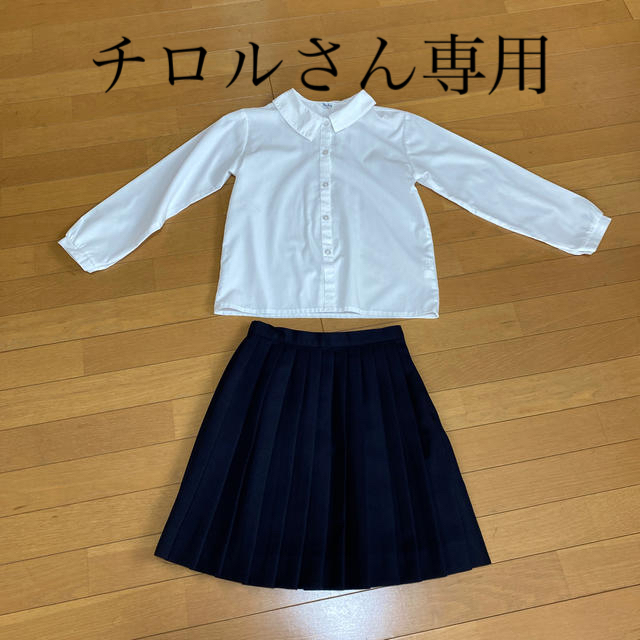 ブラウス＆スカート キッズ/ベビー/マタニティのキッズ服女の子用(90cm~)(スカート)の商品写真