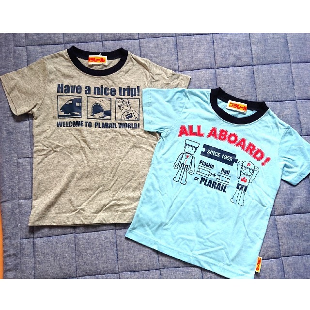 【新品】プラレール Tシャツ 110  2枚セット キッズ/ベビー/マタニティのキッズ服男の子用(90cm~)(Tシャツ/カットソー)の商品写真