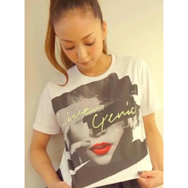 安室奈美恵 ☆ 美品 LIVE GENIC TOUR Tシャツ L 2