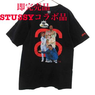 ステューシー(STUSSY)の stussy Yo！MTV Raps コラボ半袖Tシャツ ブラック(Tシャツ/カットソー(半袖/袖なし))