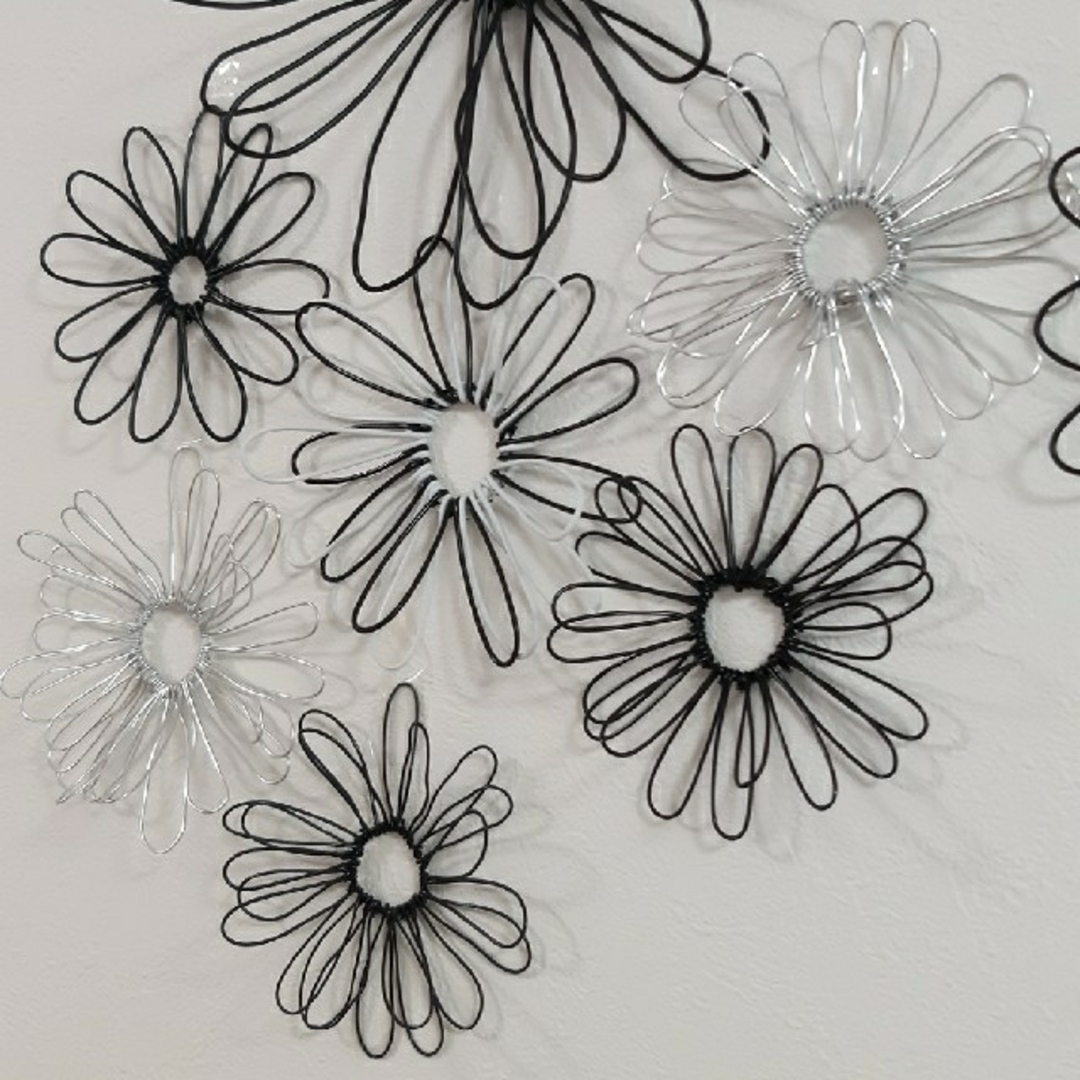 小10cm 3個】針金 ワイヤーアート ワイヤークラフト ウォール 小10cm 3個】針金 ワイヤーアート ワイヤークラフト ウォール