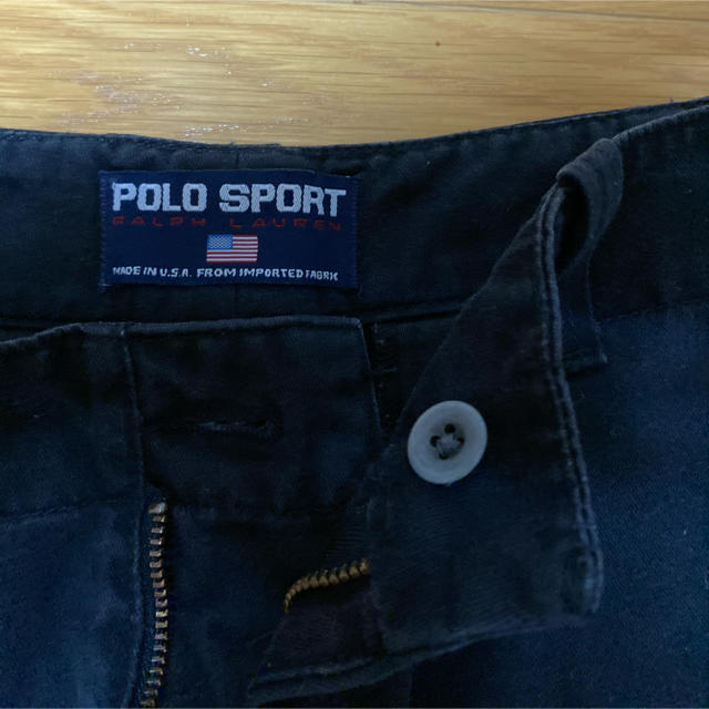 POLO RALPH LAUREN(ポロラルフローレン)のセール　ポロスポーツ　チノパン　ハーフパンツ　ブラック　30inch スケート メンズのパンツ(ショートパンツ)の商品写真