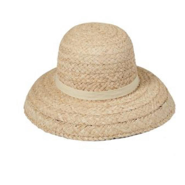 ラックオブカラー bloom raffia hat レディースの帽子(麦わら帽子/ストローハット)の商品写真