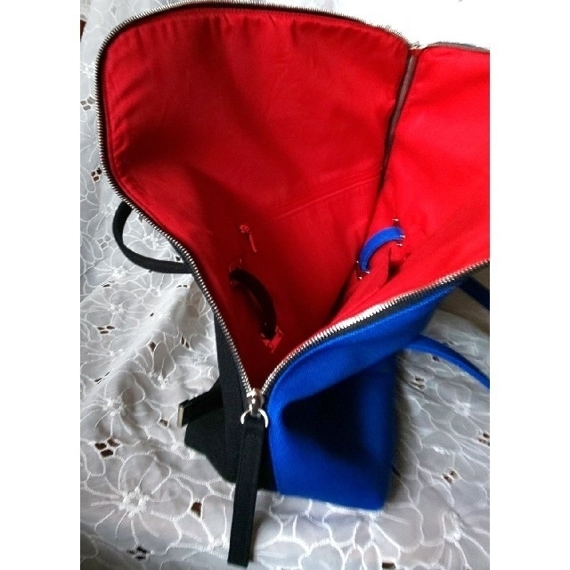 倉敷タケヤリ帆布バイカラーバック レディースのバッグ(トートバッグ)の商品写真