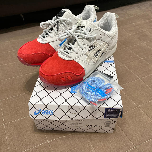 asics(アシックス)のGEL-LYTE Ⅲ OG  toriko  ミタスニーカーズ　26.0cm メンズの靴/シューズ(スニーカー)の商品写真