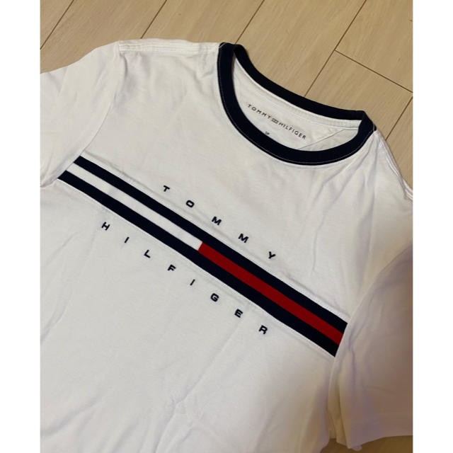 TOMMY HILFIGER(トミーヒルフィガー)のトミーヒルフィガー☆大人気Ｔシャツ美品Ｓサイズ本日価格‼️ メンズのトップス(Tシャツ/カットソー(半袖/袖なし))の商品写真