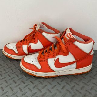 ナイキ(NIKE)の27.0cm NIKE DUNK HIGH オレンジ 復刻初期版(スニーカー)