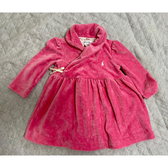 Ralph Lauren(ラルフローレン)の【新品】ラルフローレン　ベビーワンピース　75 キッズ/ベビー/マタニティのベビー服(~85cm)(ワンピース)の商品写真