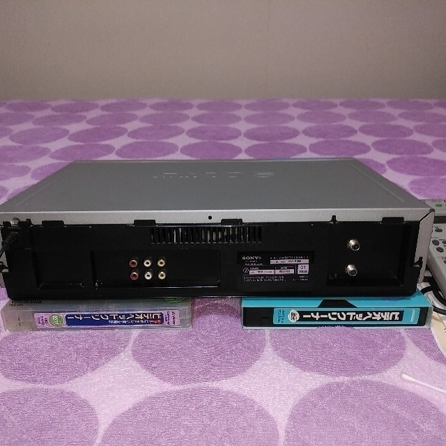 SONY(ソニー)のSONY SLV-R355 VHS 高速メカ搭載 SQPB G-code スマホ/家電/カメラのテレビ/映像機器(その他)の商品写真