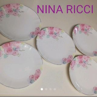 ニナリッチ(NINA RICCI)の【新品未使用】NINA RICCI ニナリッチ  ケーキ皿5枚(食器)