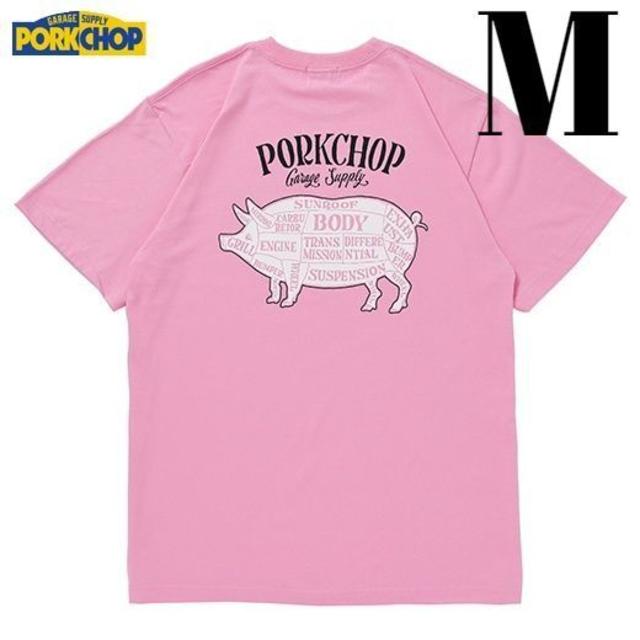 M PORKCHOP PORK BACK S/S TEE PINK