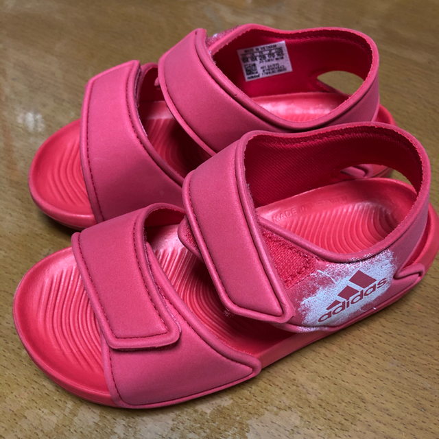 Adidas アディダスサンダルキッズ Altaswimアルタスイム17 0ピンクの通販 By ぷりやっこ S Shop アディダスならラクマ