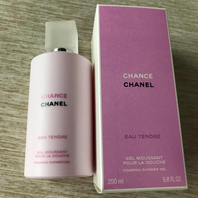 CHANEL(シャネル)の新品未使用箱付きシャネル CHANEL チャンスオー タンドゥル シャワージェル コスメ/美容のボディケア(ボディソープ/石鹸)の商品写真