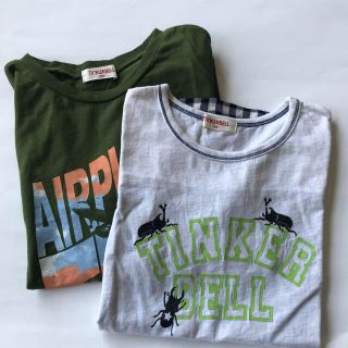 ティンカーベル(TINKERBELL)のティンカーベル　Tシャツ2枚130(Tシャツ/カットソー)