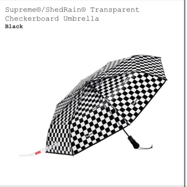 supreme shedrain transparent umbrella