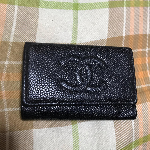 CHANEL(シャネル)の★シャネル　キーケース　CHANEL ココマーク　ブランド　黒　ブラック　鍵　贈 レディースのファッション小物(キーケース)の商品写真