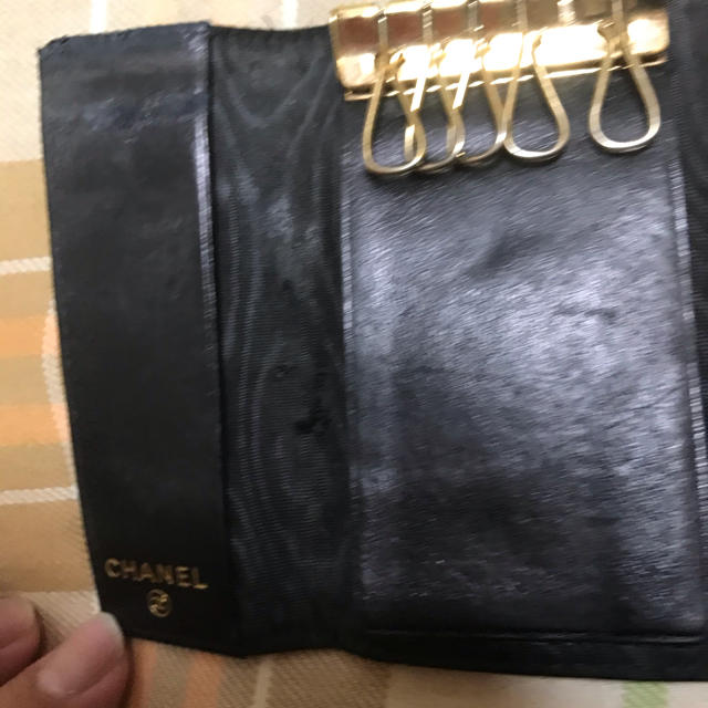 CHANEL(シャネル)の★シャネル　キーケース　CHANEL ココマーク　ブランド　黒　ブラック　鍵　贈 レディースのファッション小物(キーケース)の商品写真