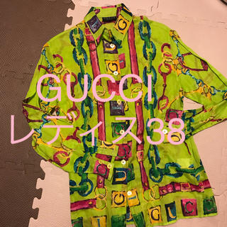 グッチ(Gucci)のGUCCI レディスブラウス　size38(イタリー)(シャツ/ブラウス(長袖/七分))