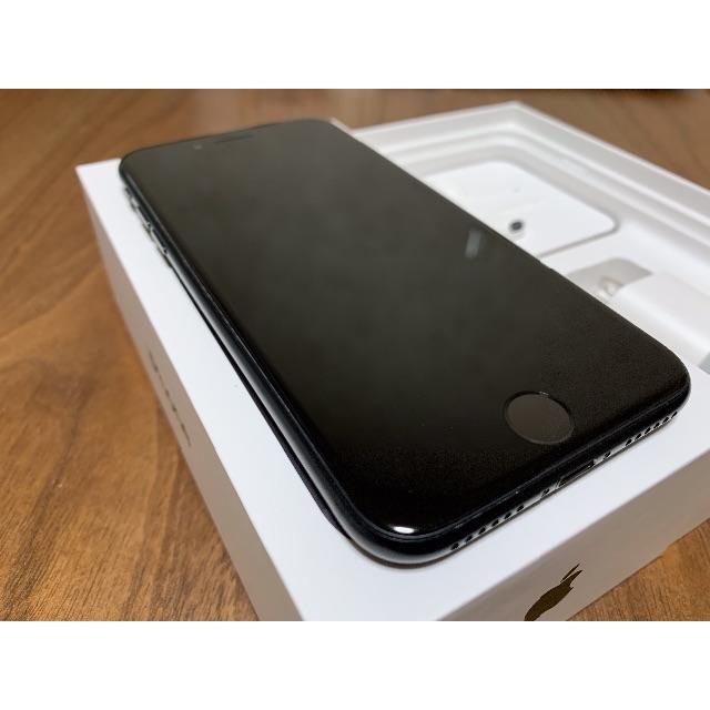 素晴らしい価格 Apple - iPhone 7 32G SIMフリー ブラック バッテリー100% 液晶交換 スマートフォン本体