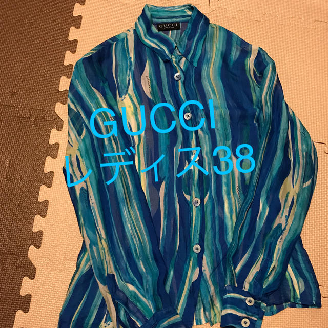 Gucci(グッチ)のGUCCI シルクブラウス　size38(イタリー) レディースのトップス(シャツ/ブラウス(長袖/七分))の商品写真