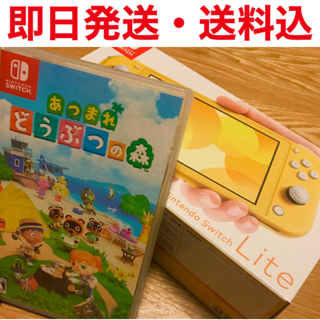 Nintendo Switch lite どうぶつの森 エンタメ/ホビーのゲームソフト/ゲーム機本体(携帯用ゲーム機本体)の商品写真