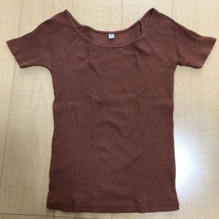 ユニクロ(UNIQLO)のUNIQLO リブTシャツ(Tシャツ(半袖/袖なし))