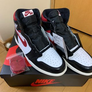 ナイキ(NIKE)のnike jordan1 gymred ジムレッド 26cm gym red(スニーカー)