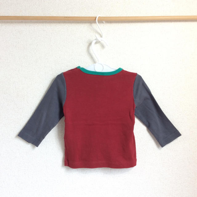 PETIT BATEAU(プチバトー)のプチバトー 74cm 男の子ロンT (ba70-33) キッズ/ベビー/マタニティのベビー服(~85cm)(シャツ/カットソー)の商品写真