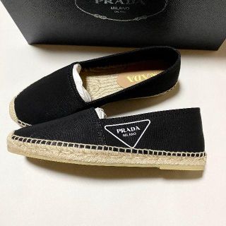 プラダ(PRADA)の新品未使用！送料込み★PRADA★ギャバジン エスパドリーユ(その他)