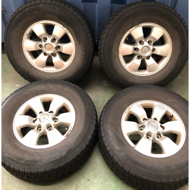 トヨタ - ハイラックスサーフ215 純正ホイール 中古タイヤ付の通販 by
