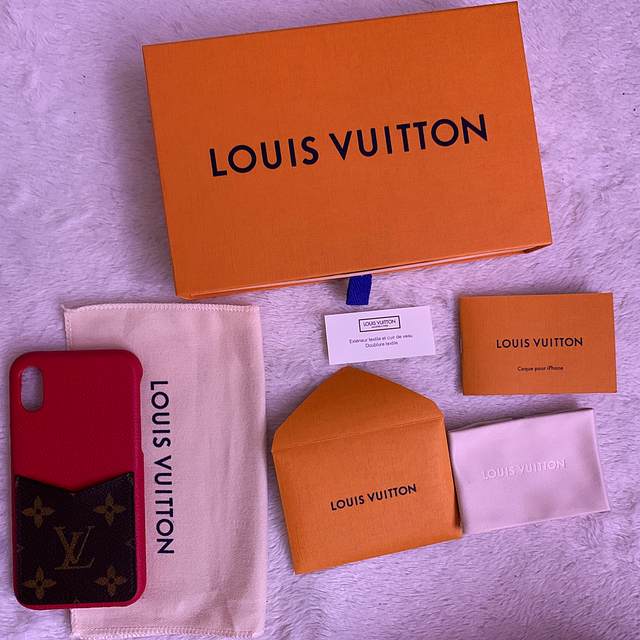 LOUIS VUITTON X/Xs scarlet Iphone ケース