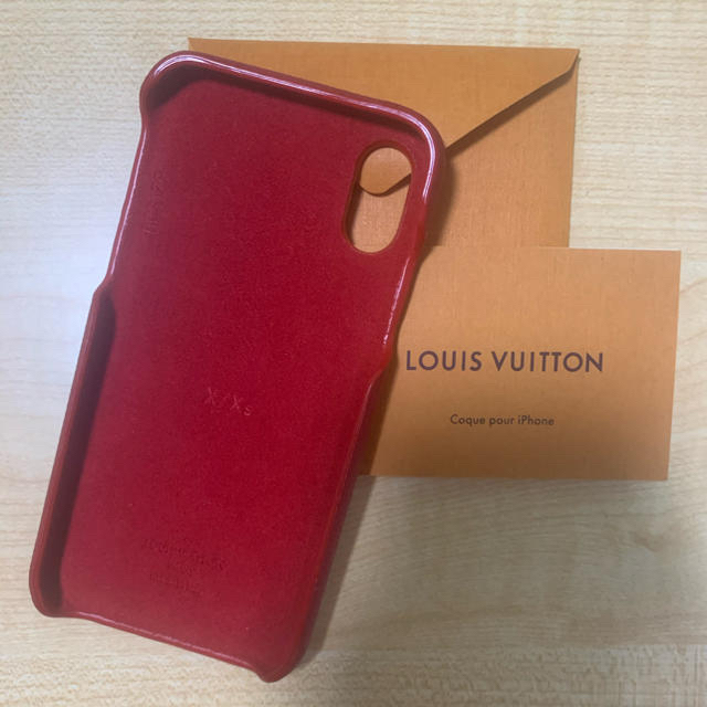 iPhoneケースLOUIS VUITTON X/Xs scarlet Iphone ケース