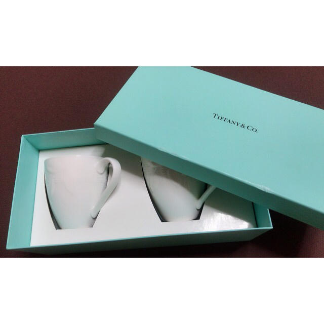 Tiffany & Co.(ティファニー)のティファニー (terace テラス 2003) 未使用品 マグカップ ペア インテリア/住まい/日用品のキッチン/食器(グラス/カップ)の商品写真