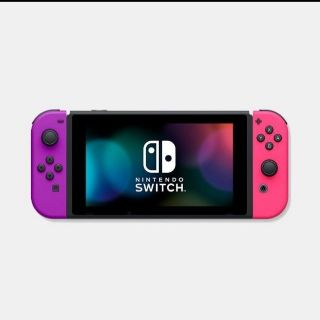 ニンテンドースイッチ(Nintendo Switch)のNintendo Switch　ネオンパープル/ネオンピンク(家庭用ゲーム機本体)