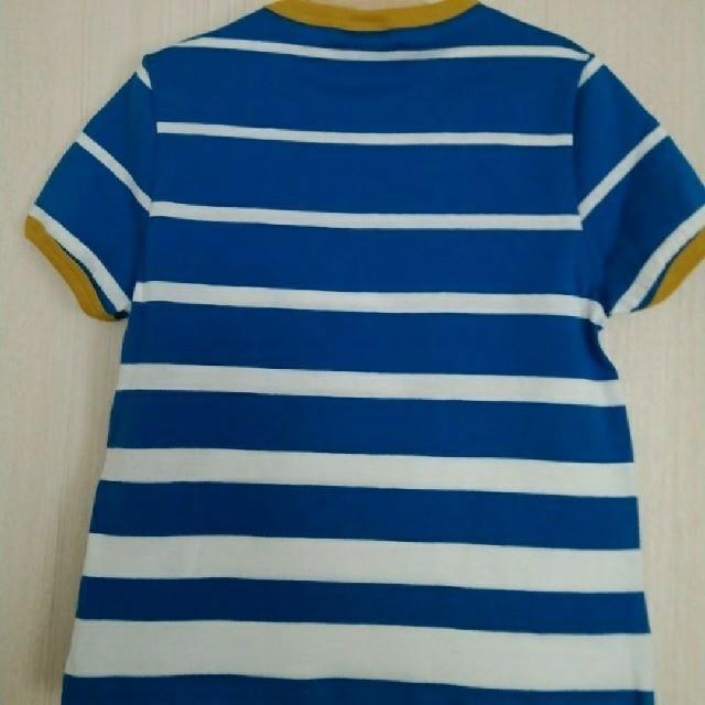 PETIT BATEAU(プチバトー)のプチバトー　ブルーボーダー半袖Ｔシャツ　 キッズ/ベビー/マタニティのキッズ服男の子用(90cm~)(Tシャツ/カットソー)の商品写真