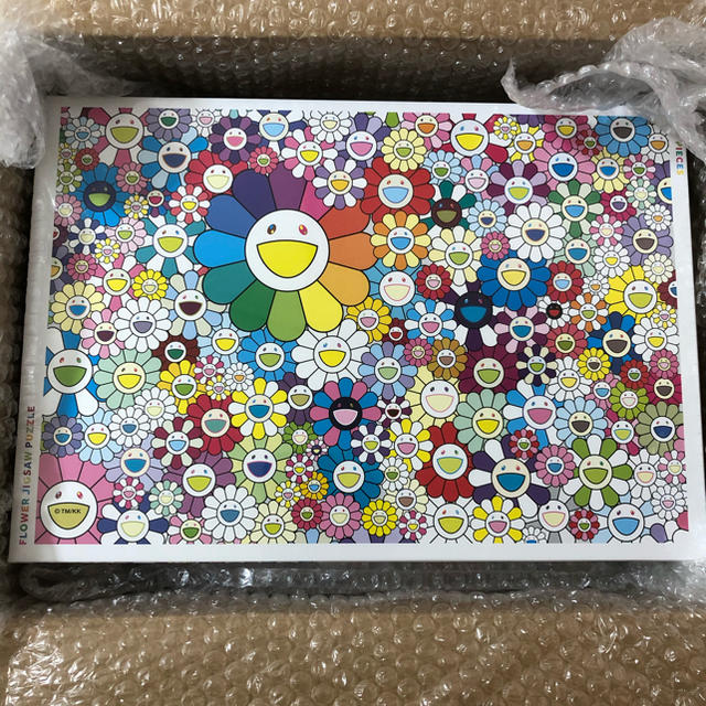 村上隆 Flower Jigsaw Puzzle フラワージグソーパズル新品未開封サイズ