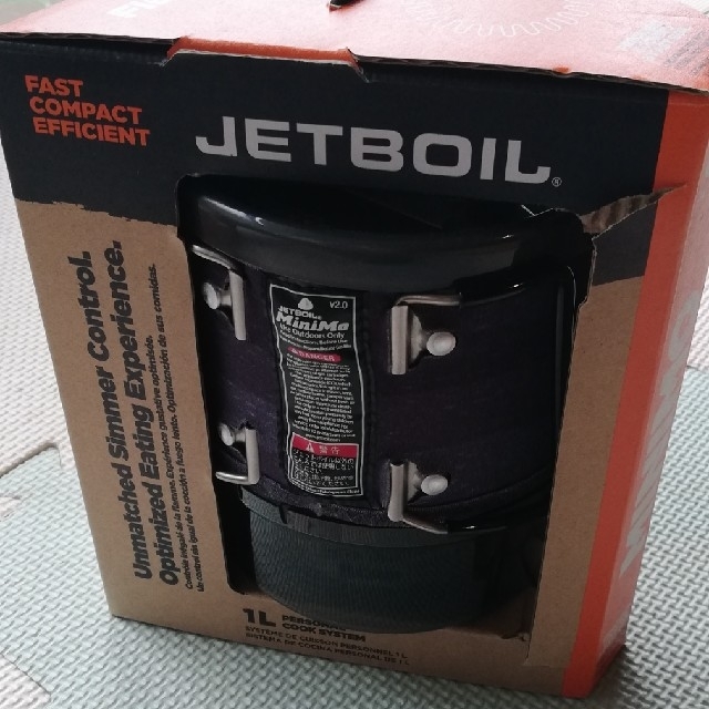 JETBOIL(ジェットボイル)のジェットボイルミニモ スポーツ/アウトドアのアウトドア(ストーブ/コンロ)の商品写真