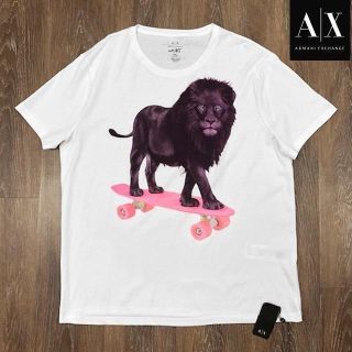 アルマーニエクスチェンジ(ARMANI EXCHANGE)の売切!アルマーニ A/X #st_ART 半袖Tシャツ 白(XXL)180614(Tシャツ/カットソー(半袖/袖なし))