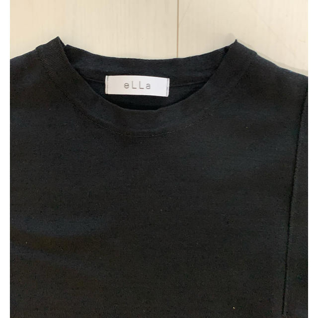 ella カットソー　BLK メンズのトップス(Tシャツ/カットソー(七分/長袖))の商品写真