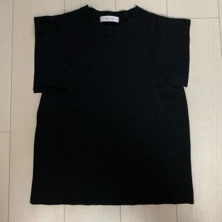 ella カットソー　BLK(Tシャツ/カットソー(七分/長袖))