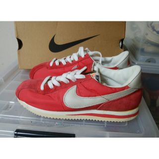 ナイキ(NIKE)の激レア 新品 元箱 付 CORTEZ 2 (BG) OG 24cm US6Y 赤(スニーカー)