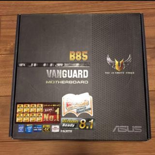 エイスース(ASUS)のvangurd b85 マザーボード LGA1150(PCパーツ)