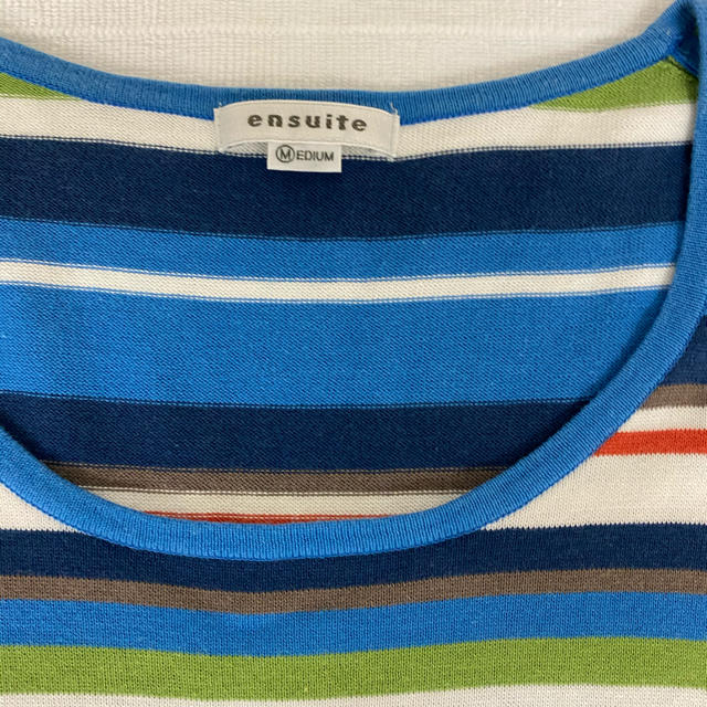 ensuite(エンスウィート)のボーダー　トップス メンズのトップス(Tシャツ/カットソー(半袖/袖なし))の商品写真