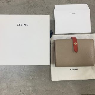 セリーヌ(celine)のcelineセリーヌ　バイカラー折りたたみ財布(財布)