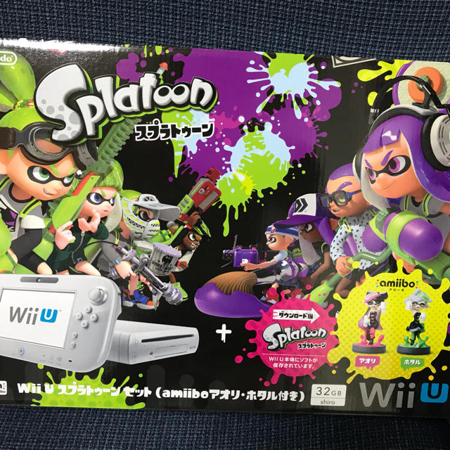 Nintendo Wii U WII U スプラトゥーン セット