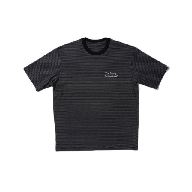 スタイリス 1LDK SELECT - ennoy ボーダーTシャツ 黒 Mサイズの通販 by トーレス's shop|ワンエルディーケーセレクトならラクマ メンズ