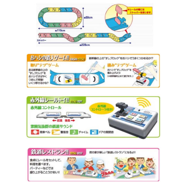 EPOCH(エポック)のおうちで開通！鉄道レストランゲーム　新幹線N700系セット キッズ/ベビー/マタニティのおもちゃ(電車のおもちゃ/車)の商品写真