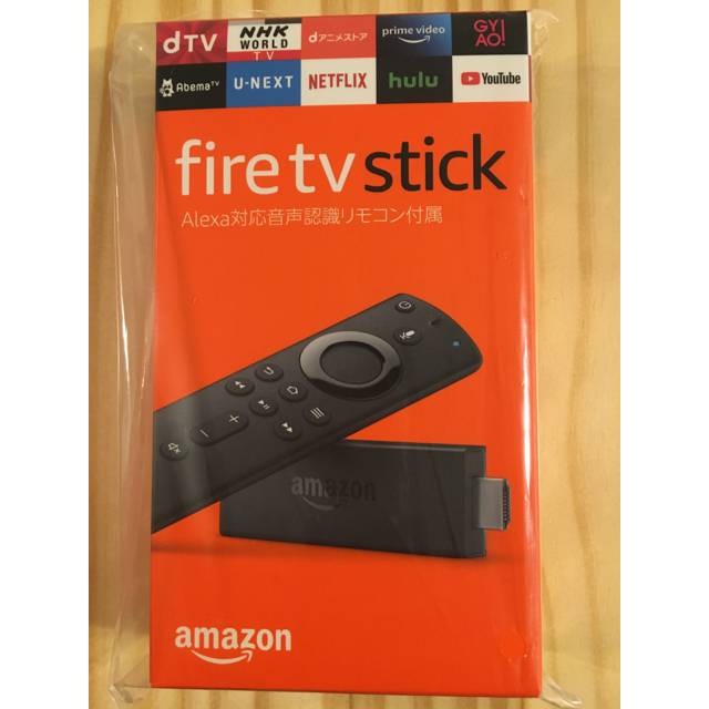 Fire TV Stick Alexa対応音声認識リモコン付属
