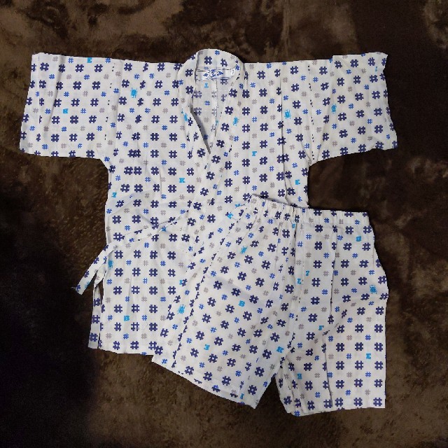 甚平 キッズ/ベビー/マタニティのキッズ服男の子用(90cm~)(甚平/浴衣)の商品写真